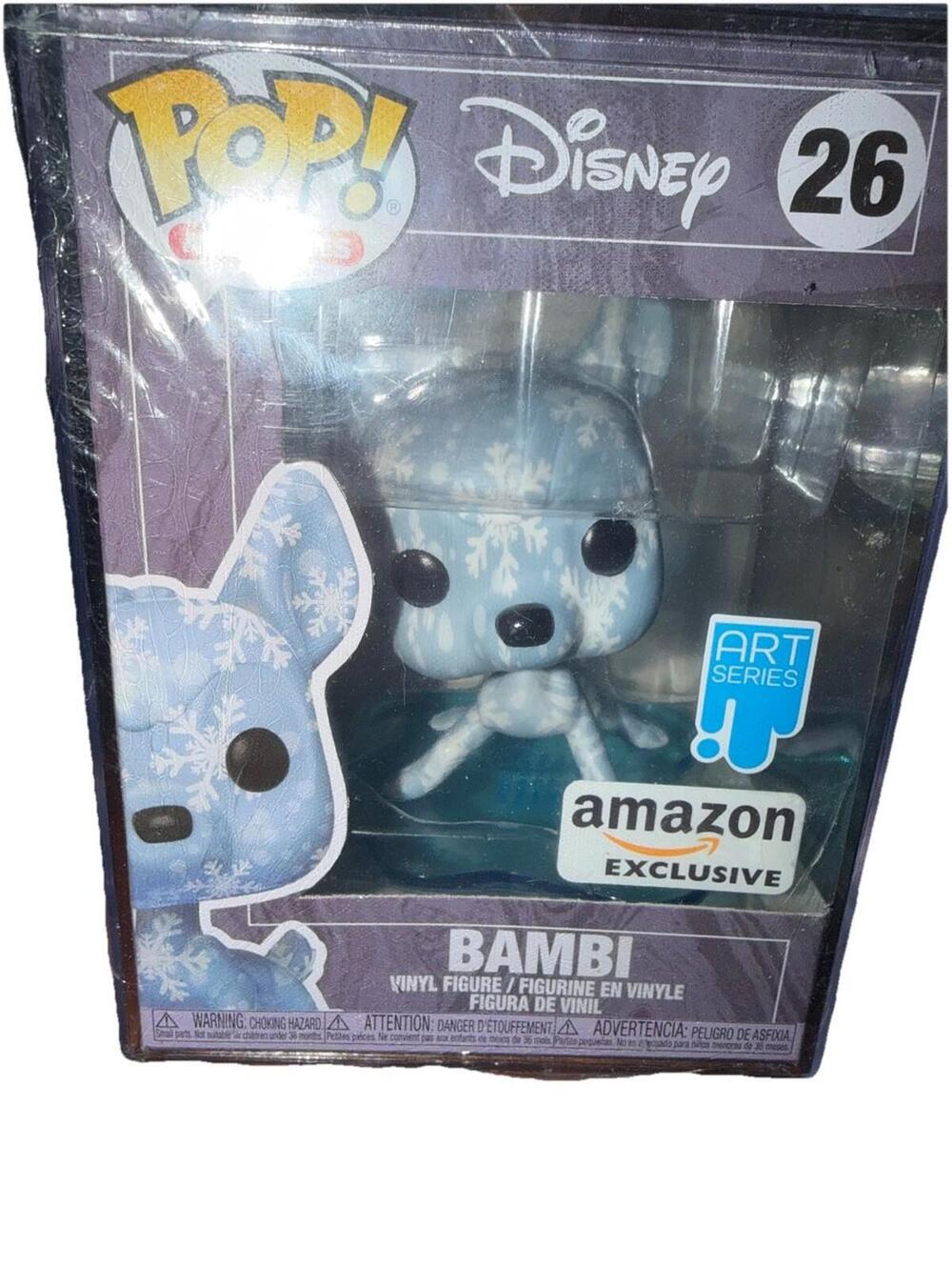 Funko Pop Disney Bambi Art Series 26 Amazon Exclusive Snowflake Vinyl Figure